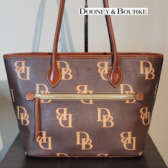 Dooney & Bourke Handbags - Dooney & Bourke Monogram Shoulder Bag Tote